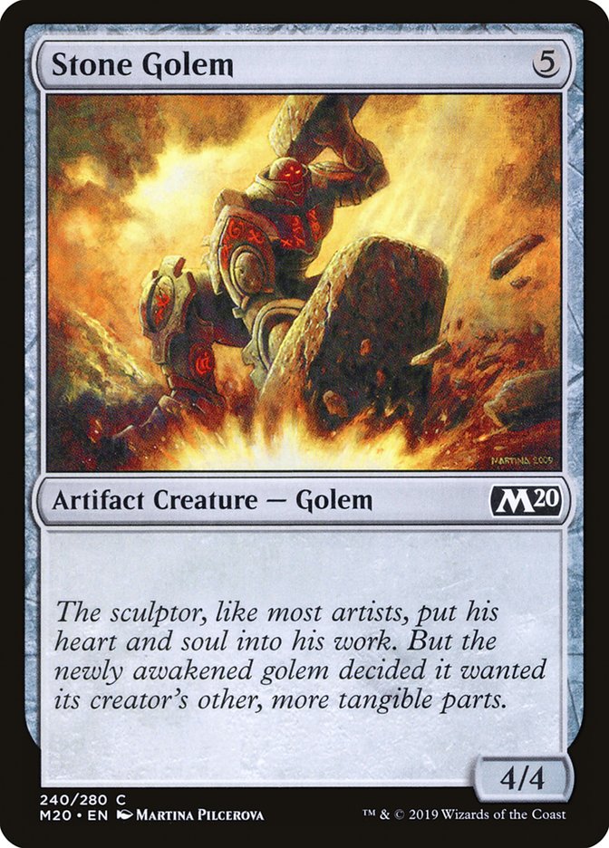 Stone Golem 240/280 (Core Set 2020) 
