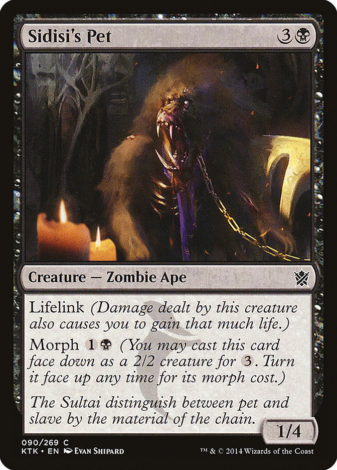 Sidisi's Pet 90/269 (Khans of Tarkir) 