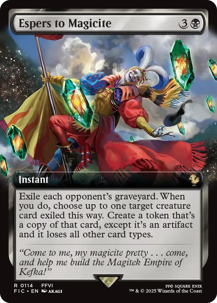 Espers to Magicite 114 (Commander: FINAL FANTASY)  - Extended Art