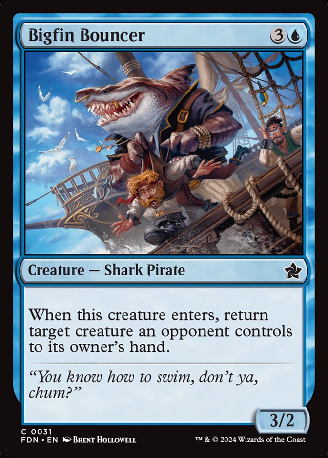 Bigfin Bouncer 31/291 (Foundations) 