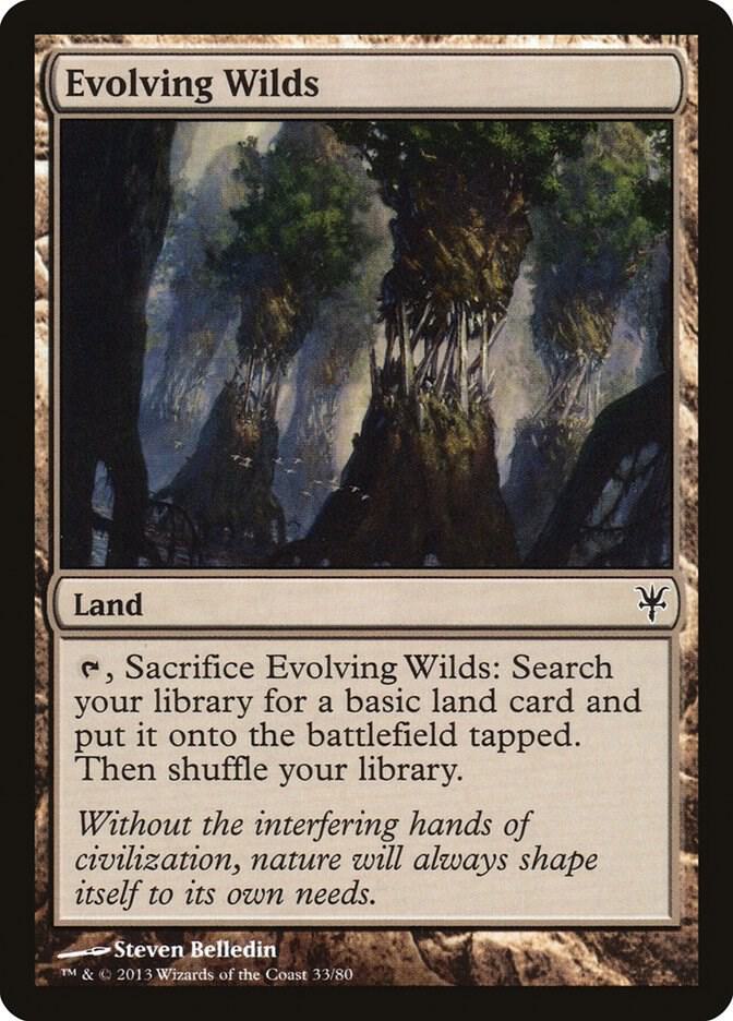 Evolving Wilds 33/80 (Duel Decks: Sorin vs. Tibalt) 