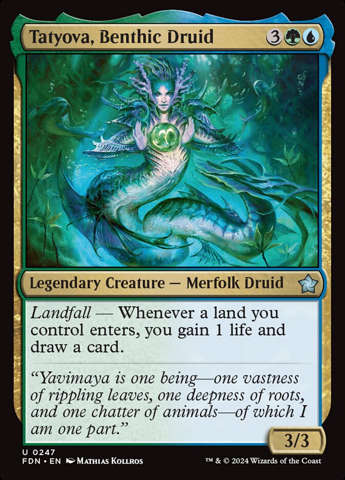Tatyova, Benthic Druid 247/291 (Foundations) 