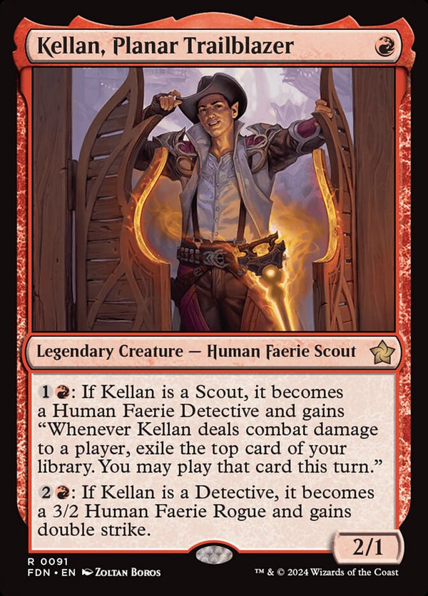 Kellan, Planar Trailblazer 91/291 (Foundations) 