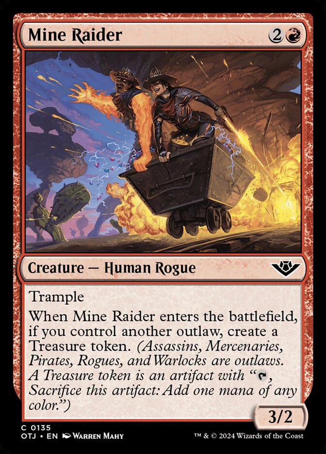 Mine Raider 135/286 (Outlaws of Thunder Junction) 