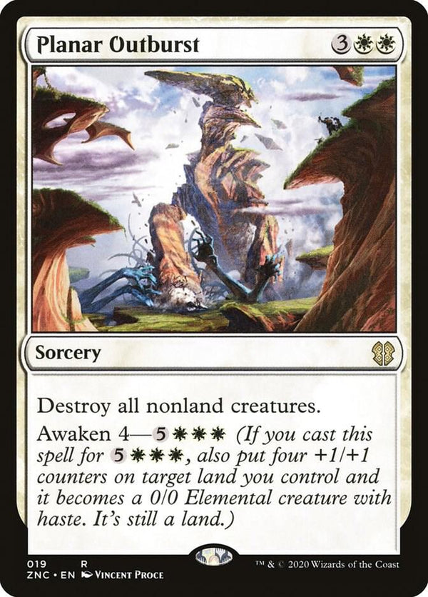 Planar Outburst 19/142 (Commander: Zendikar Rising) 