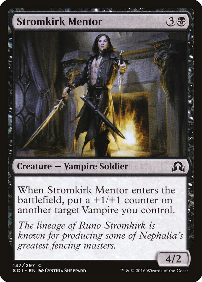 Stromkirk Mentor 137/297 (Shadows over Innistrad) 