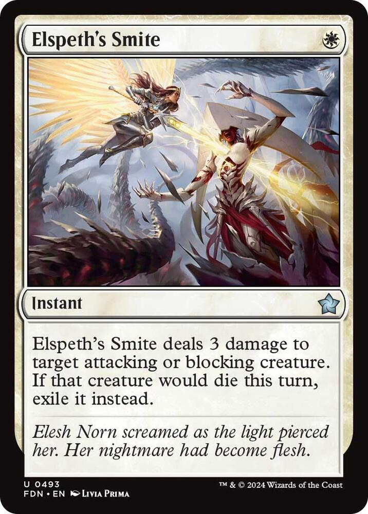 Elspeth's Smite 493/291 (Foundations) 
