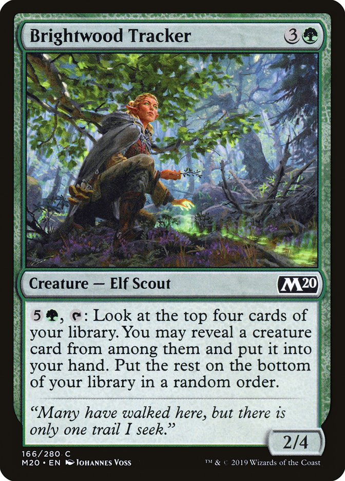 Brightwood Tracker 166/280 (Core Set 2020) 