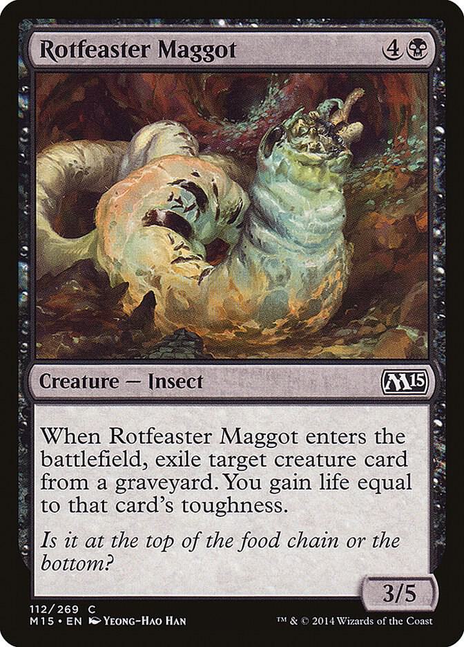Rotfeaster Maggot 112/269 (Magic 2015 (M15)) 