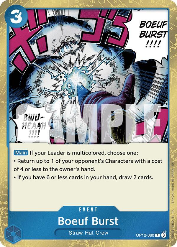 Boeuf Burst OP12-060 (Legacy of the Master)  - Foil