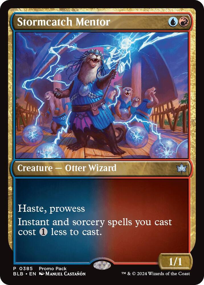 Stormcatch Mentor 385 (Promo Pack: Bloomburrow) 