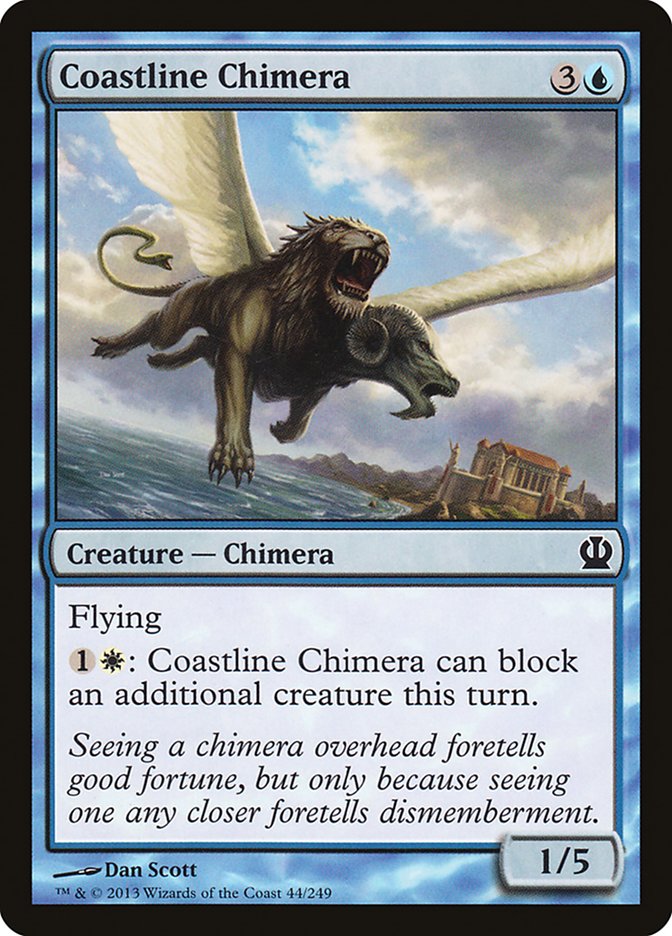 Coastline Chimera 44/249 (Theros) 