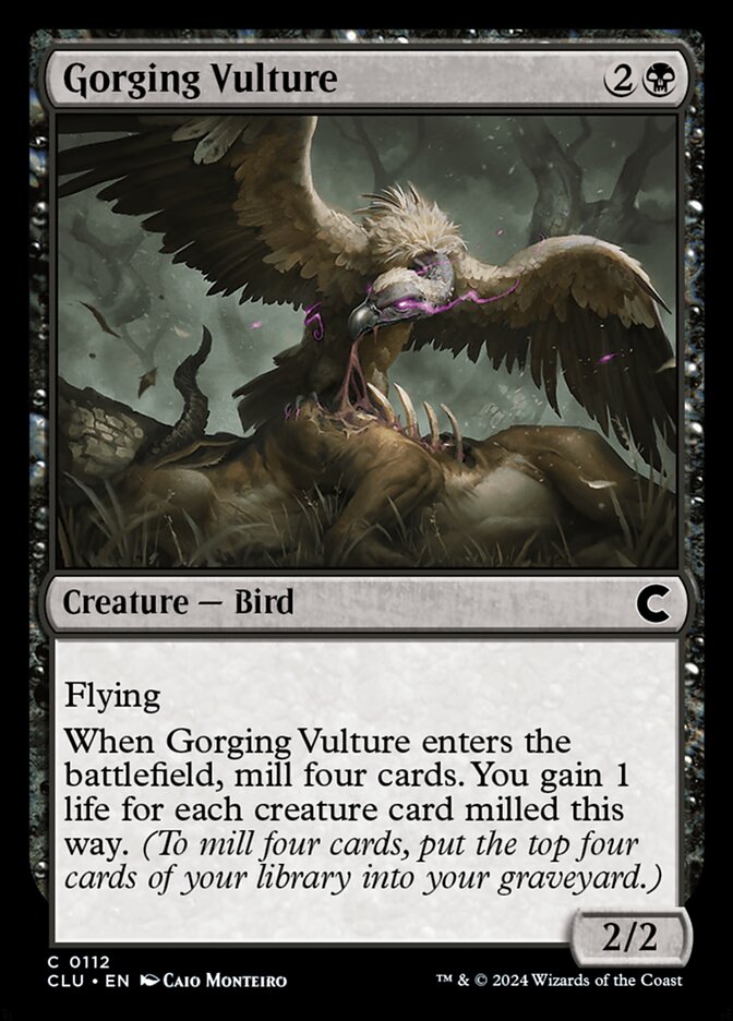 Gorging Vulture 112/284 (Ravnica: Clue Edition) 