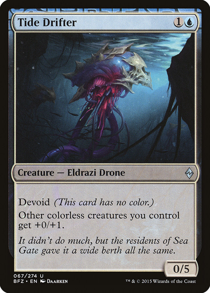 Tide Drifter 67/274 (Battle for Zendikar) 