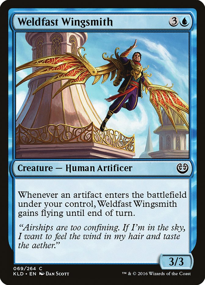 Weldfast Wingsmith 69/264 (Kaladesh) 