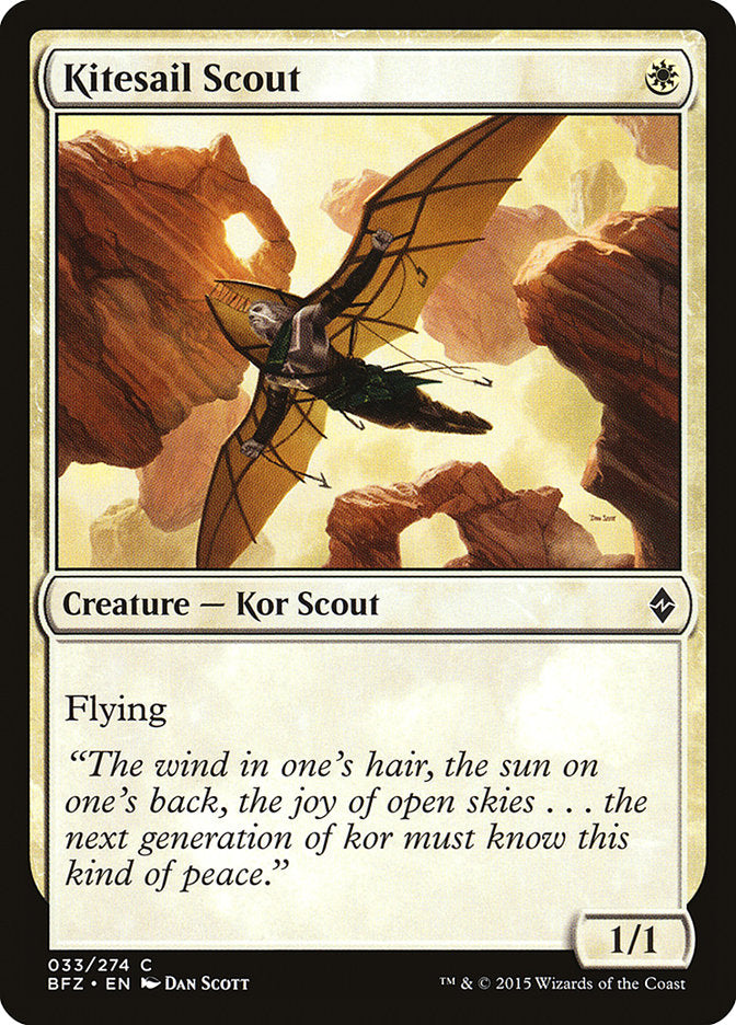 Kitesail Scout 33/274 (Battle for Zendikar) 