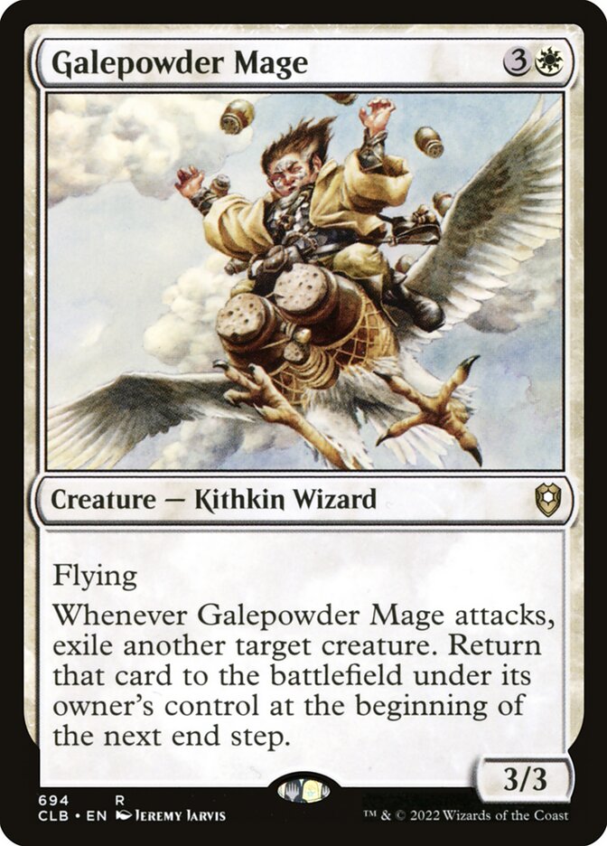 Galepowder Mage 694 (Commander Legends: Battle for Baldur's Gate) 