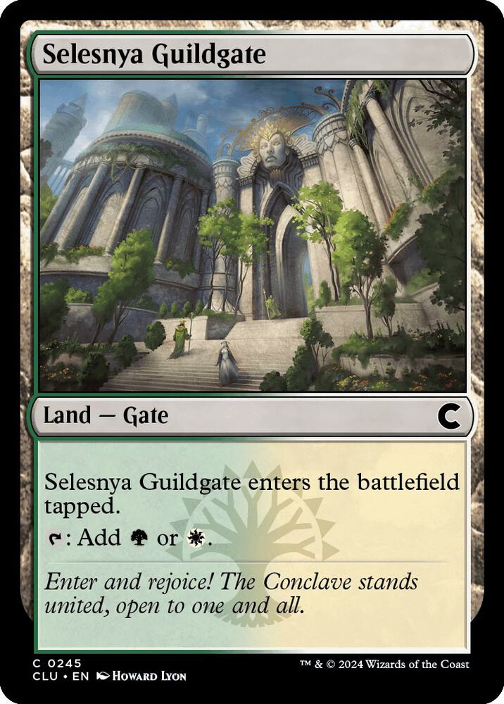 Selesnya Guildgate 245/284 (Ravnica: Clue Edition) 