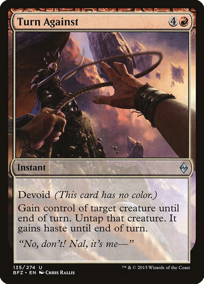 Turn Against 135/274 (Battle for Zendikar) 