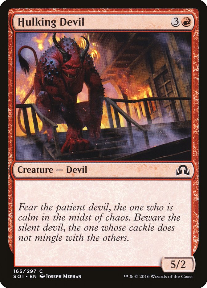 Hulking Devil 165/297 (Shadows over Innistrad) 