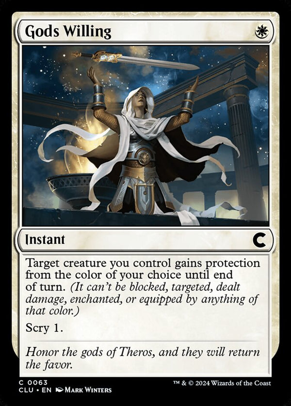Gods Willing 63/284 (Ravnica: Clue Edition) 