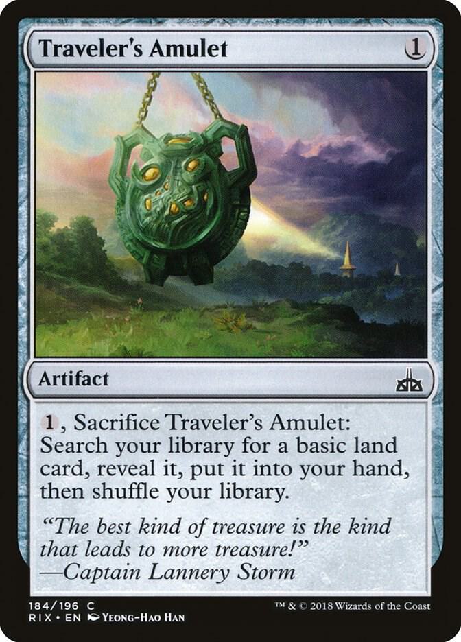 Travelers Amulet 184/196 (Rivals of Ixalan) 