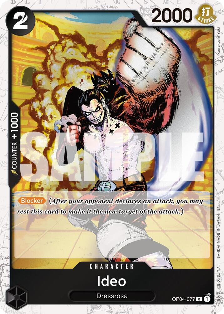 Ideo OP04-077 (Premium Booster -The Best- Vol. 2)  - Pirate Foil