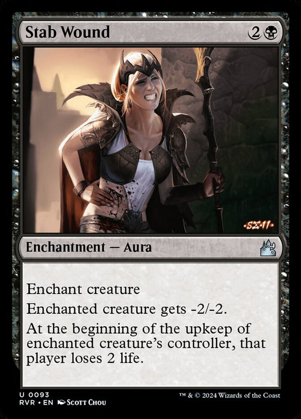 Stab Wound 93/291 (Ravnica Remastered) 