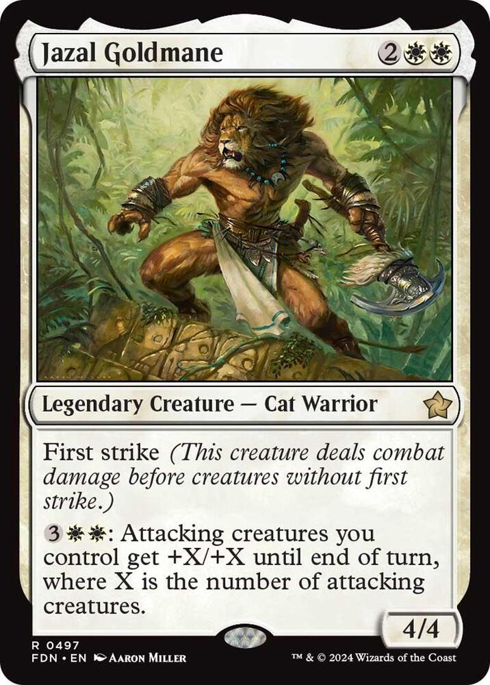 Jazal Goldmane 497/291 (Foundations) 