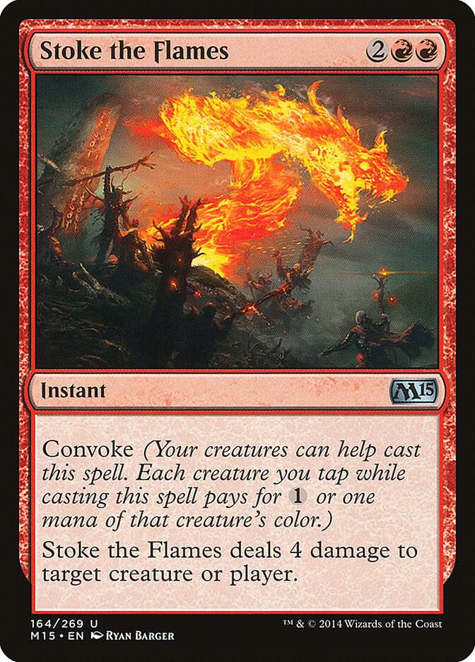 Stoke the Flames 164 (Magic 2015 (M15)) 