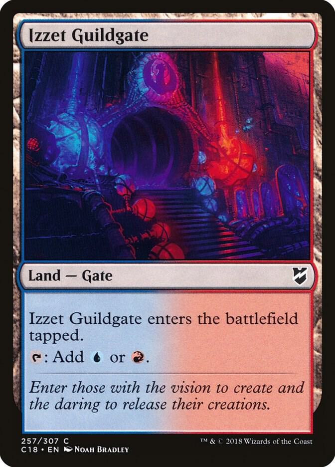 Izzet Guildgate 257/307 (Commander 2018) 