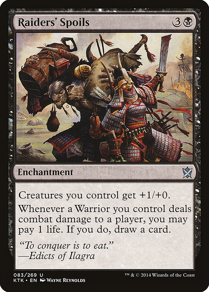 Raiders' Spoils 83/269 (Khans of Tarkir) 