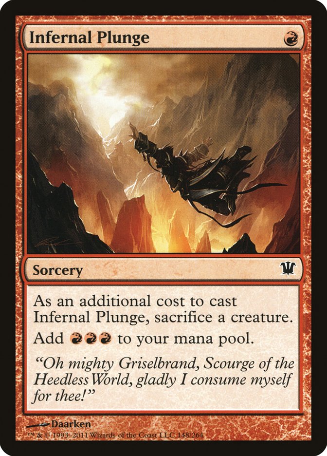Infernal Plunge 148/264 (Innistrad) 
