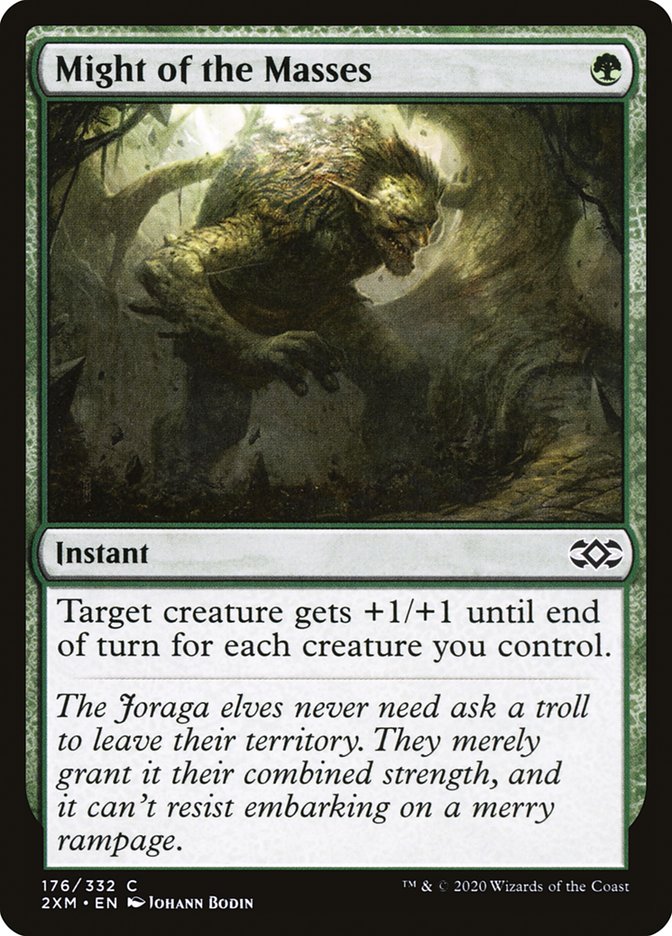 Might of the Masses 176/332 (Double Masters) 