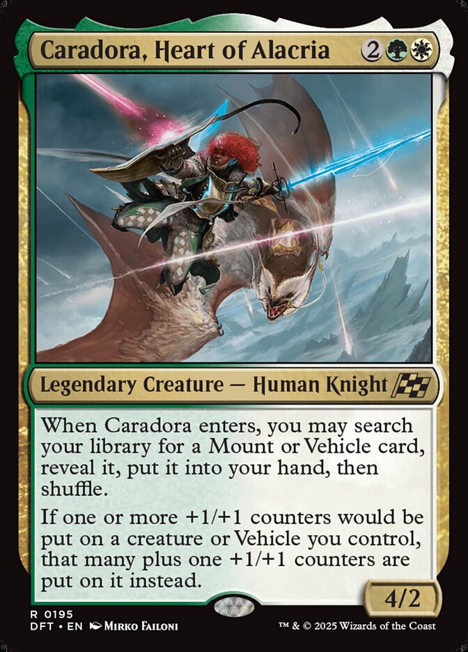 Caradora, Heart of Alacria 195/291 (Aetherdrift) 