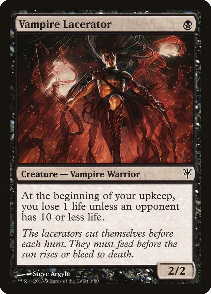 Vampire Lacerator 3/80 (Duel Decks: Sorin vs. Tibalt) 