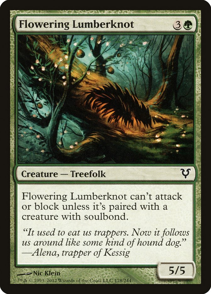 Flowering Lumberknot 178/244 (Avacyn Restored) 