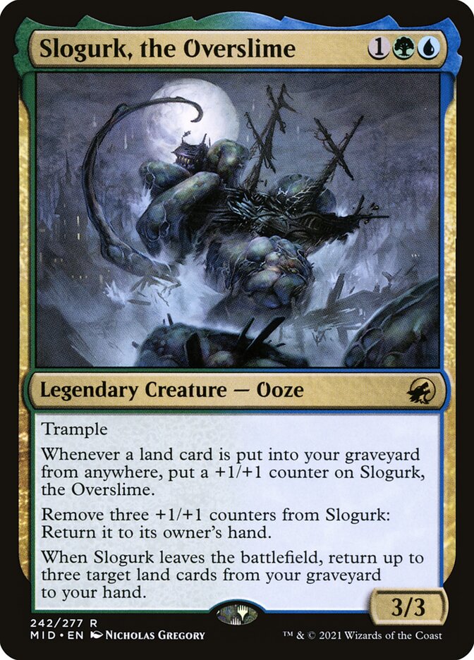 Slogurk, the Overslime 242/277 (Innistrad: Midnight Hunt) 