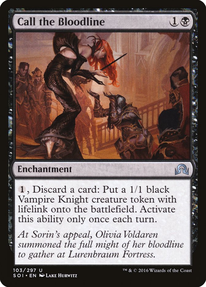 Call the Bloodline 103/297 (Shadows over Innistrad) 