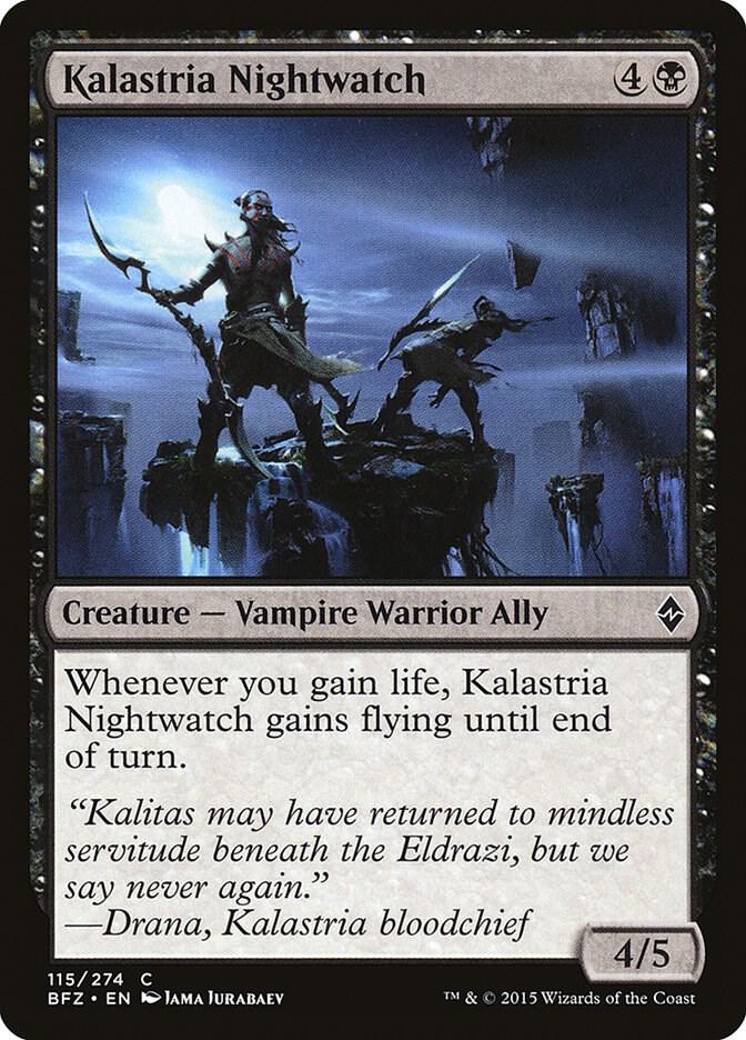 Kalastria Nightwatch 115/274 (Battle for Zendikar) 