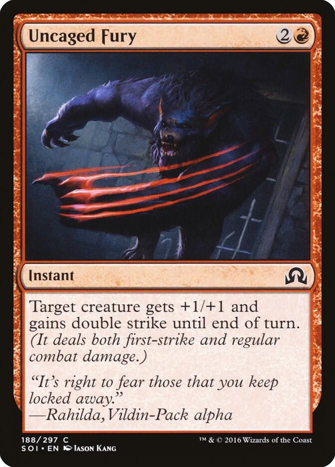 Uncaged Fury 188/297 (Shadows over Innistrad) 