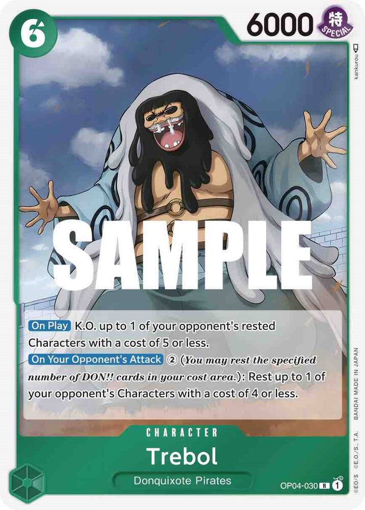Trebol OP04-030 (Kingdoms of Intrigue)  - Foil