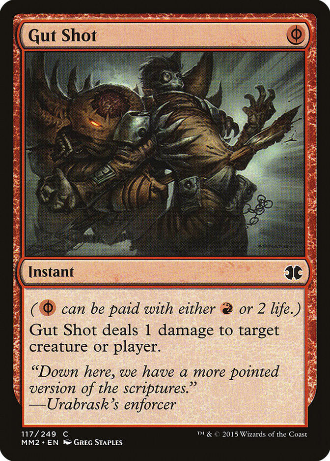 Gut Shot 117/249 (Modern Masters 2015) 