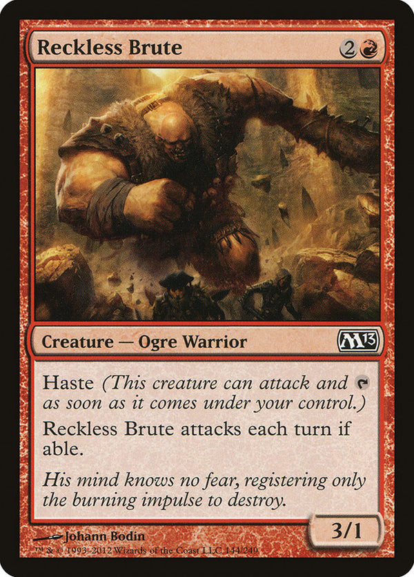 Reckless Brute 144/249 (Magic 2013 (M13)) 
