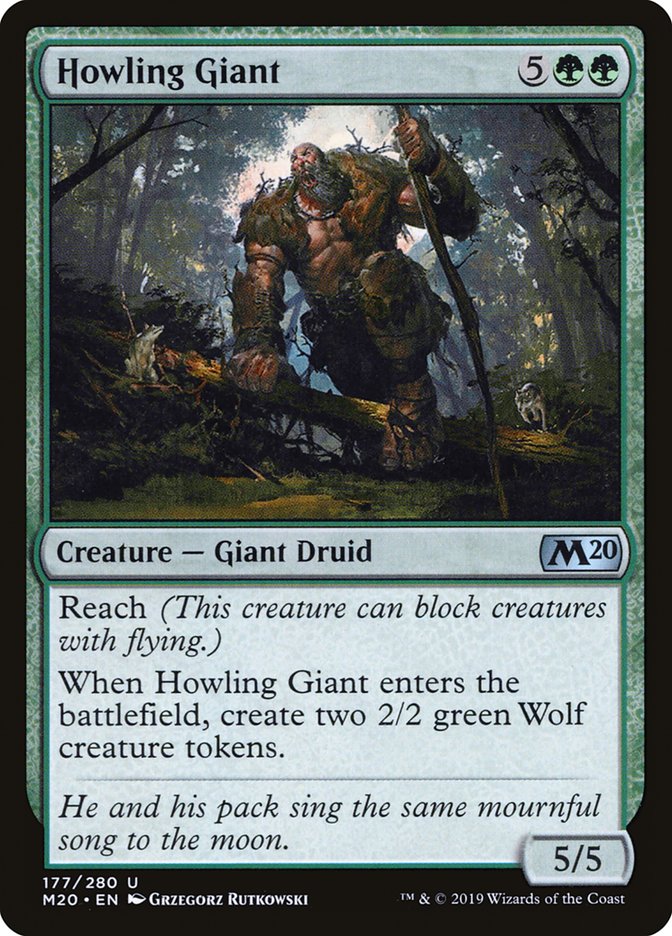 Howling Giant 177/280 (Core Set 2020) 