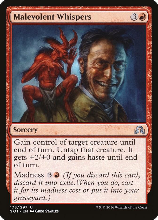 Malevolent Whispers 173/297 (Shadows over Innistrad) 
