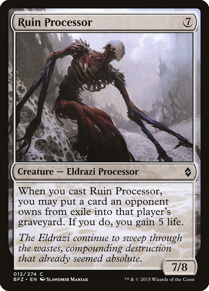 Ruin Processor 12/274 (Battle for Zendikar) 