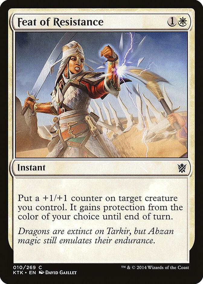 Feat of Resistance 10/269 (Khans of Tarkir) 