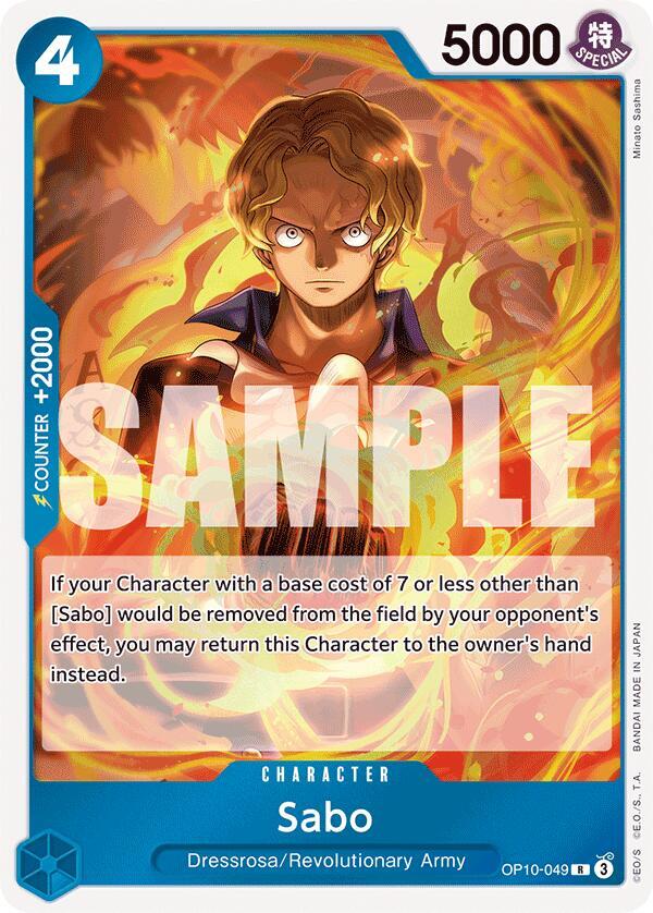 Sabo OP10-049 (Royal Blood)  - Foil
