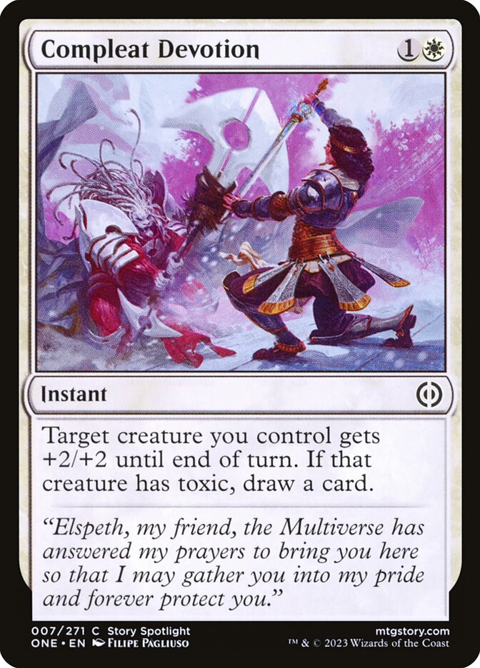 Compleat Devotion 7/271 (Phyrexia: All Will Be One) 